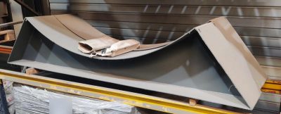 Wieg in staal voor tank Ø2700mm