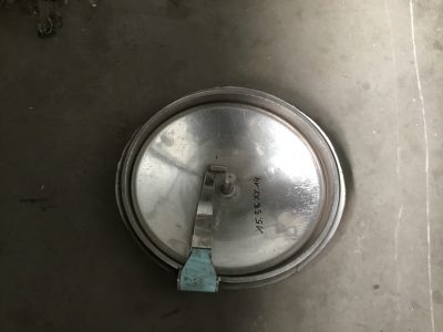 Mangatdeksel+ring - RVS304 - Ovaal 450x400 mm