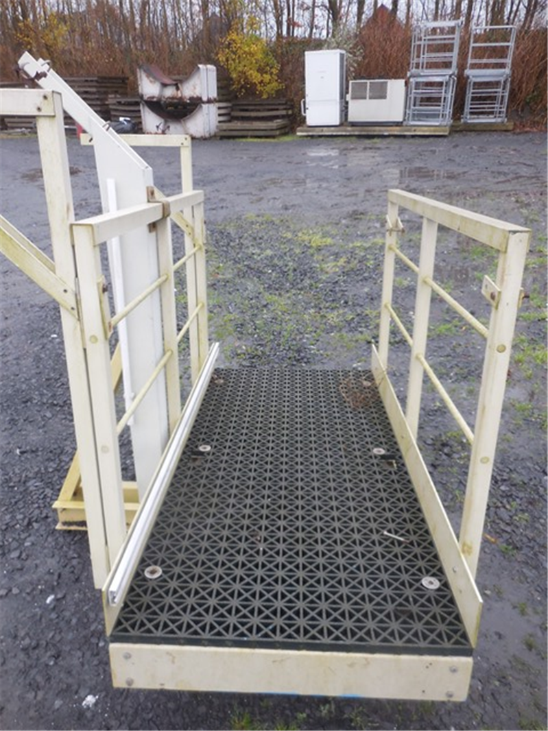 Walkway with railing Length 2000mm, width 920mm